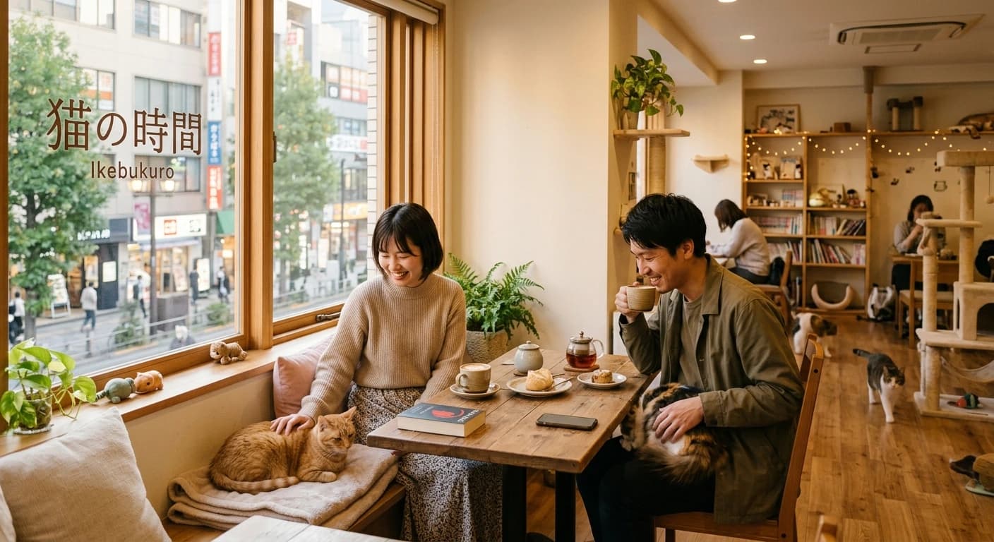 池袋の動物カフェデートを満喫した後のおすすめの過ごし方