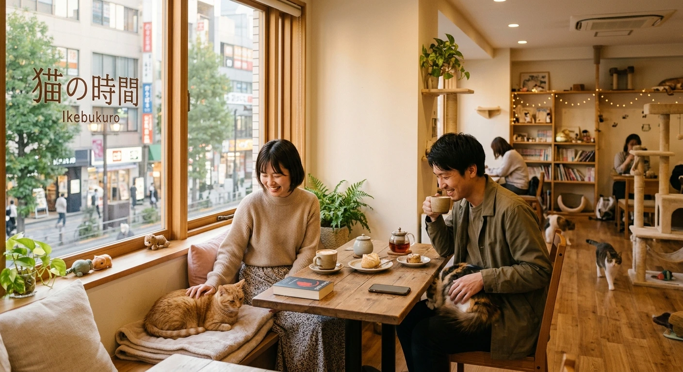 池袋の動物カフェデートを満喫した後のおすすめの過ごし方