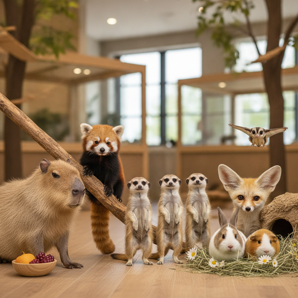 小動物図鑑を超えた真実：アニマルカフェで出会う人気小動物の種類と飼育のリアル